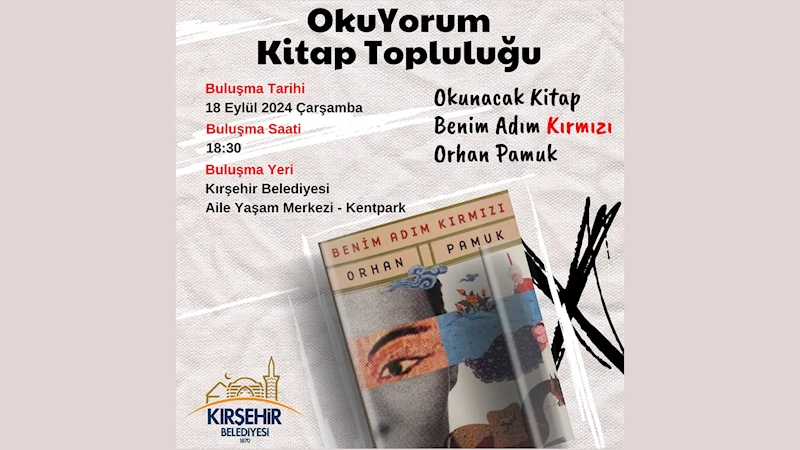 OKUYORUM KİTAP TOPLULUĞU, 18 EYLÜL’DE KİTAP KRİTİĞİ YAPACAK