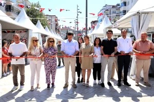 ÇERKEZKÖY BELEDİYESİ 3. KİTAP FUARI AÇILDI