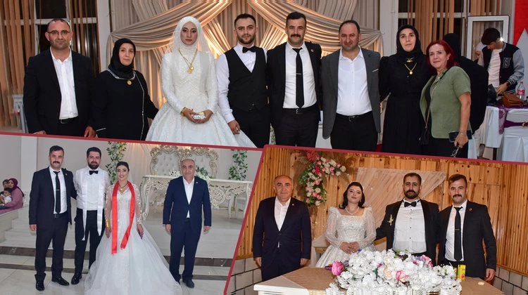 BAŞKAN VEKİLİMİZ HAMZA KARABULUT DÜĞÜN TÖRENLERİNE KATILDI