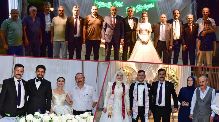 BAŞKAN VEKİLİMİZ HAMZA KARABULUT DÜĞÜN TÖRENLERİNE KATILDI