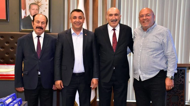 SGK GENEL MÜDÜR YARDIMCISI ADNAN YILMAZ’ BAŞKANIMIZA ZİYARET