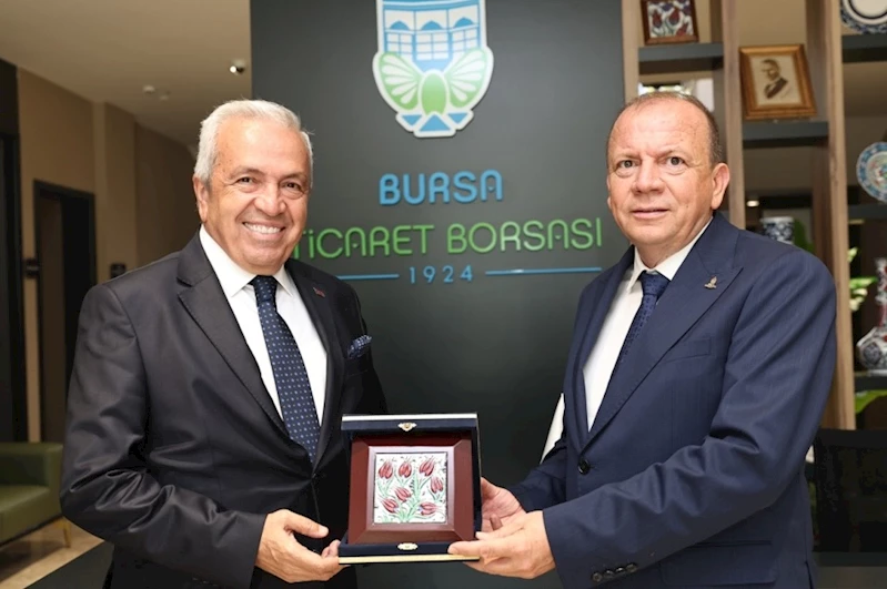 Başkan Şadi Özdemir’den Bursa Ticaret Borsası’na ziyaret