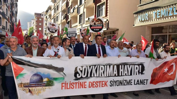 BAŞKANIMIZ, SOYKIRIMA HAYIR, FİLİSTİN