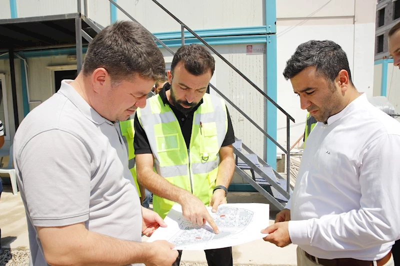 HAMİDİYE KENTSEL DÖNÜŞÜM PROJESİNDE 7 BLOKTA KABA İNŞAAT AŞAMASI TAMAMLANDI