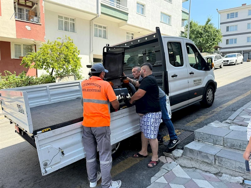 ETİMESGUT BELEDİYESİ ENGELLİ BİREYLERİN HAYATINI KOLAYLAŞTIRMAYA DEVAM EDİYOR