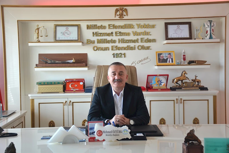 Belediye Başkanımız Mehmed Öztürk’ün 30 Ağustos Zafer Bayramı Kutlama Mesajı