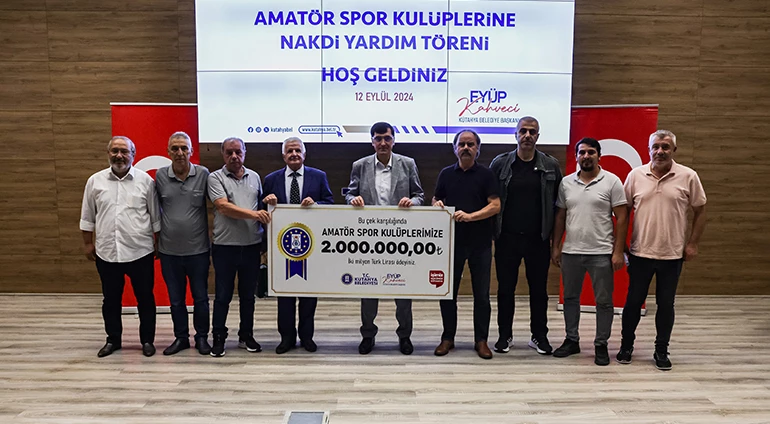 KÜTAHYA BELEDİYEMİZDEN SPORA VE SPORCUYA TAM DESTEK