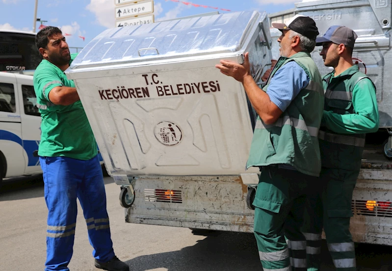 Keçiören’de çöp sorunu tarihe karışıyor
