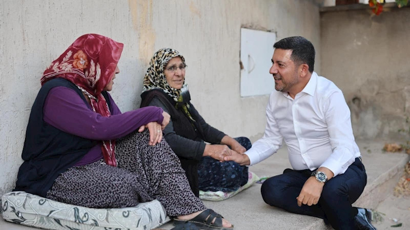 Belediye Başkanı Arı, Cevher Dudayev, Bekdik Be Bahçelievler Mahallelerinde Vatandaşlarla Buluştu