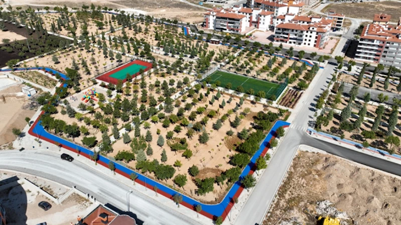 Konya’nın en uzun bisiklet ve yürüyüş yolu Yelda Park’ta    SELÇUKLU’YA DEĞER KATACAK YELDA PARKI’NIN YAPIMI SÜRÜYOR