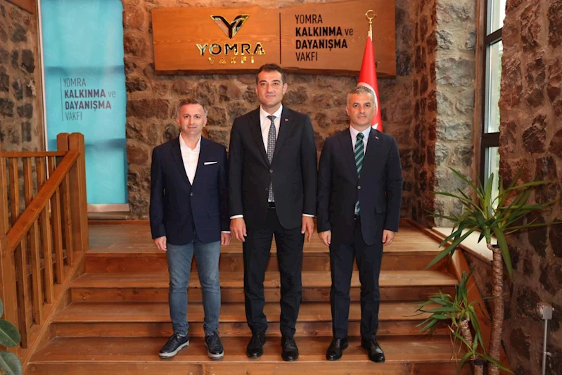 GİRESUN BELEDİYE BAŞKANI VE BAŞKANIMIZ YOMRA VAKFINI ZİYARET ETTİLER