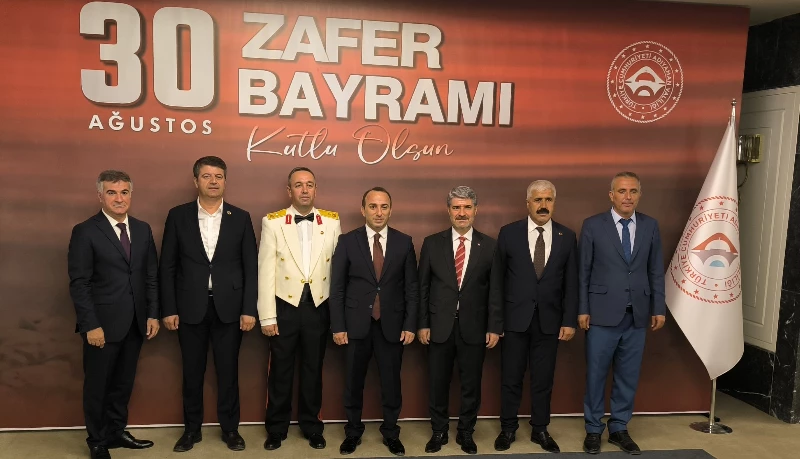Adıyaman  Valiliği tarafından düzenlenen 30 Ağustos Zafer Bayramı Resepsiyonuna katılım sağladık.