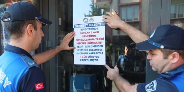 Belediyemiz Zincir Market Şubesini Kapattı