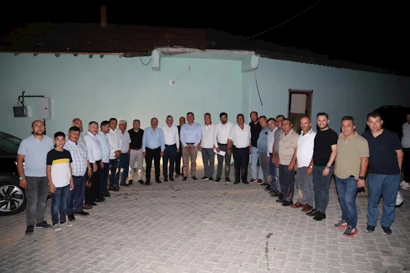 Başkanlardan Elbizli’de Teşkilat Toplantısı