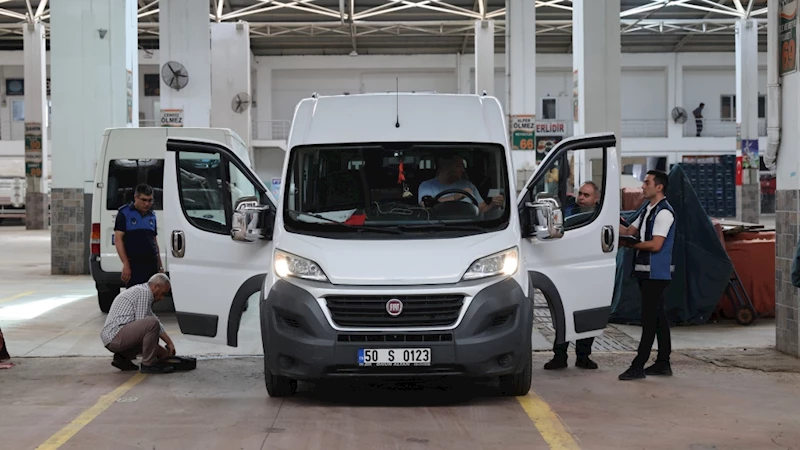 Nevşehir’de Okul Servisleri Denetlendi