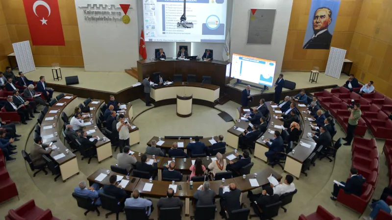 Kahramanmaraş Büyükşehir Meclisi Ekim Ayı Toplantısı Tamamlandı