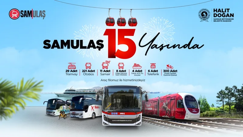 SAMULAŞ 15. Yılında Samsun