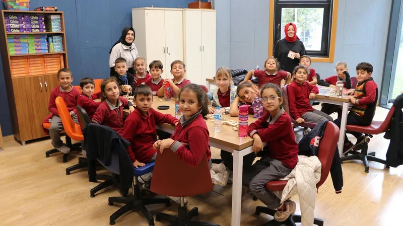 Taşkısığı Şarık Tara İlkokulu öğrencileri SGM atölyelerinde becerilerini geliştirdi