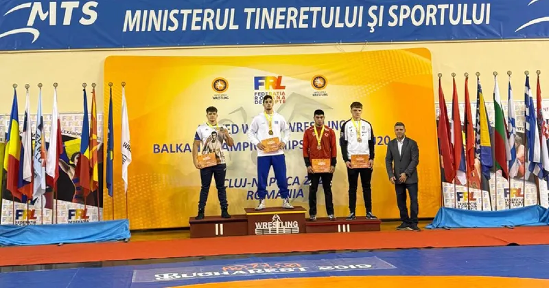 Karataylı Milli Güreşçiler Balkan Şampiyonası