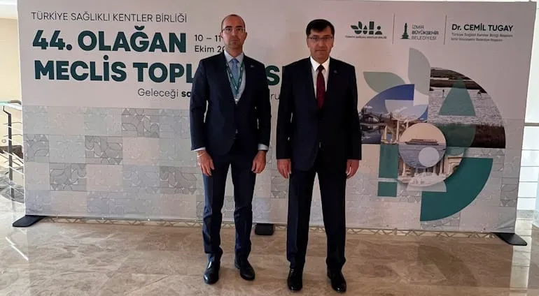 Kütahya Belediye Başkanı Kahveci Sağlıklı Kentler Toplantısı