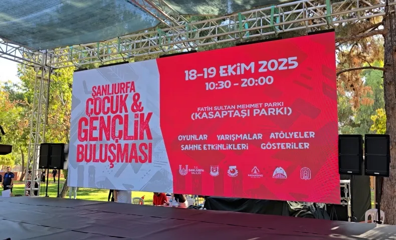 Şanlıurfa Çocuk ve Gençlik Buluşması Başladı