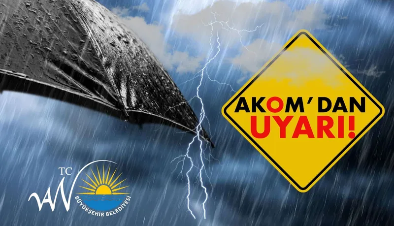 AKOM Doğu Anadolu Bölgesi İçin Kuvvetli Yağış Uyarısı Yayımladı