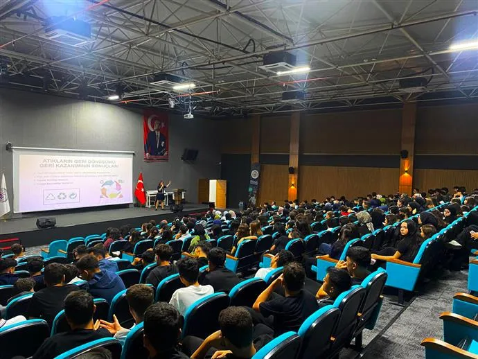 Alanya Belediyesi Lise Öğrencilerine Sıfır Atık ve İklim Eğitimi