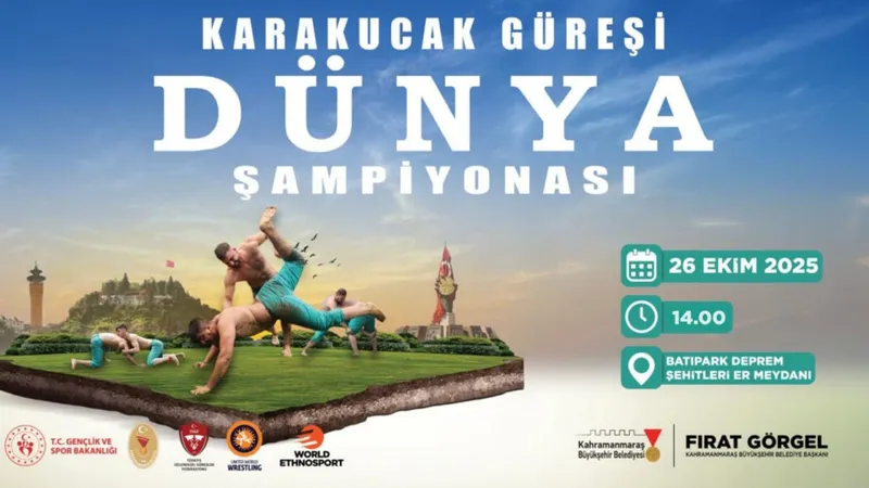 Kahramanmaraş Dünya Karakucak Güreş Şampiyonası