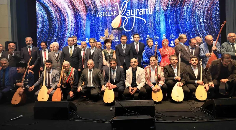 59. Konya Âşıklar Bayramı Unutulmaz Finalle Tamamlandı