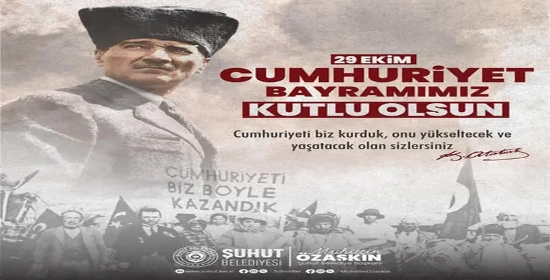 Şuhut Belediye Başkanı Özaşkın