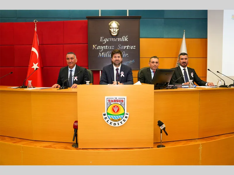 Tarsus Belediyesi Ekim Meclisinde Önemli Kararlar Alındı