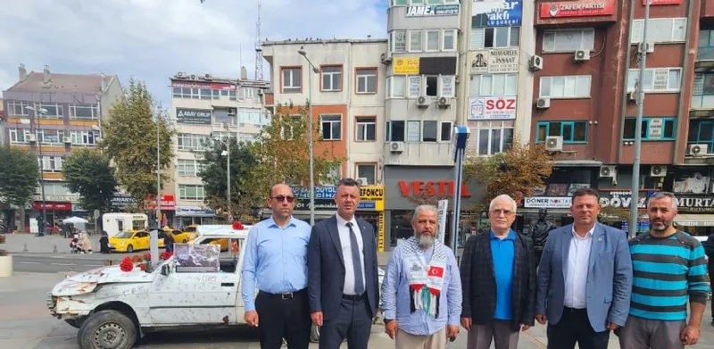 Çorlu Belediye Başkanı Sarıkurt Filistin Etkinliğinde Dayanışma Mesajı Verdi