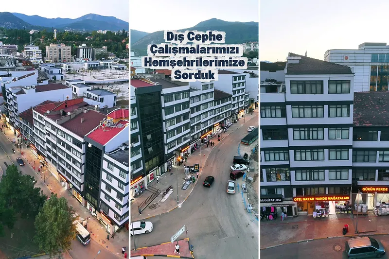 Karabük Belediyesi Dış Cephe Çalışmalarında Halkın Görüşlerine Başvurdu