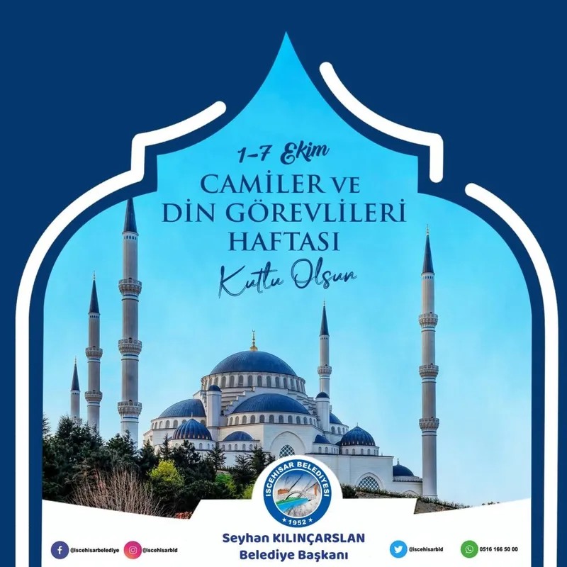 Camiler ve Din Görevlileri Haftası Coşkuyla Kutlandı