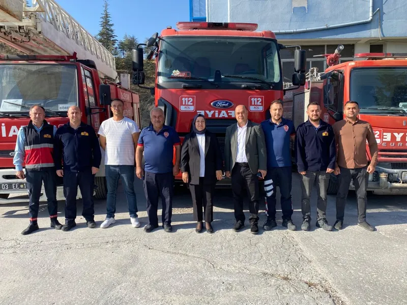 İscehisar Belediye Başkanı Kılınçarslan İtfaiye Haftası