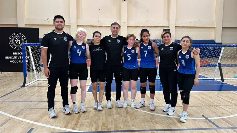 Kahramanmaraş Kadın Goalball Takımı Avrupa Şampiyonlar Ligi