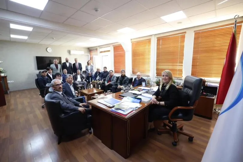 Merkezefendi Belediyesi Japon Deprem Uzmanlarını Ağırladı