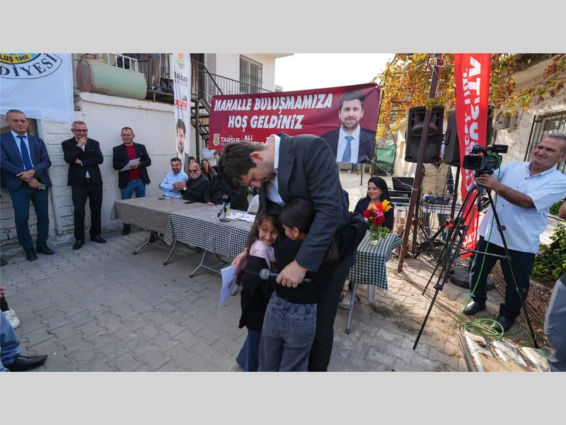 Tarsus Belediye Başkanı Çokak Mahallesi