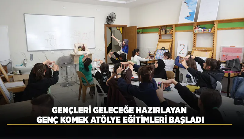 Genç KOMEK Atölye Eğitimleri Yoğun Katılımla Başladı