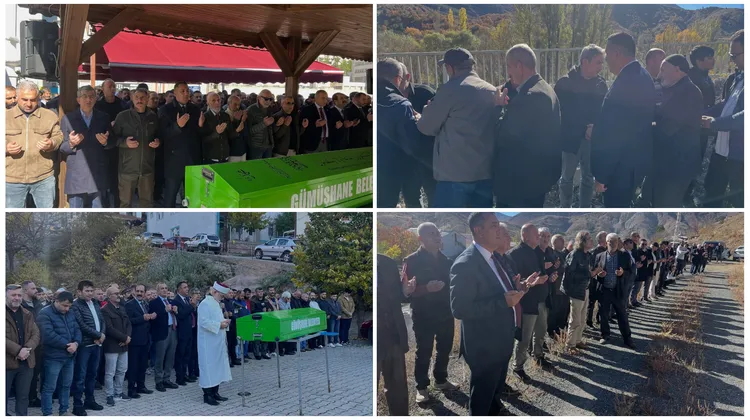 Gümüşhane Belediye Başkanı Cenaze Törenlerinde