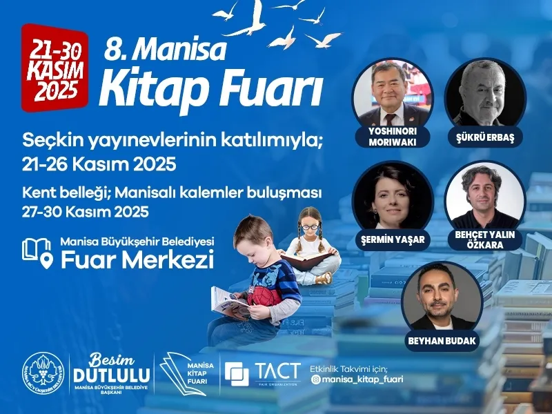 8. Manisa Kitap Fuarı 21 Kasım
