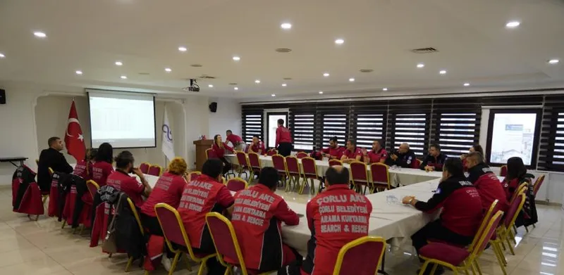 Çorlu AKE Afet Eğitimlerini Yeniledi