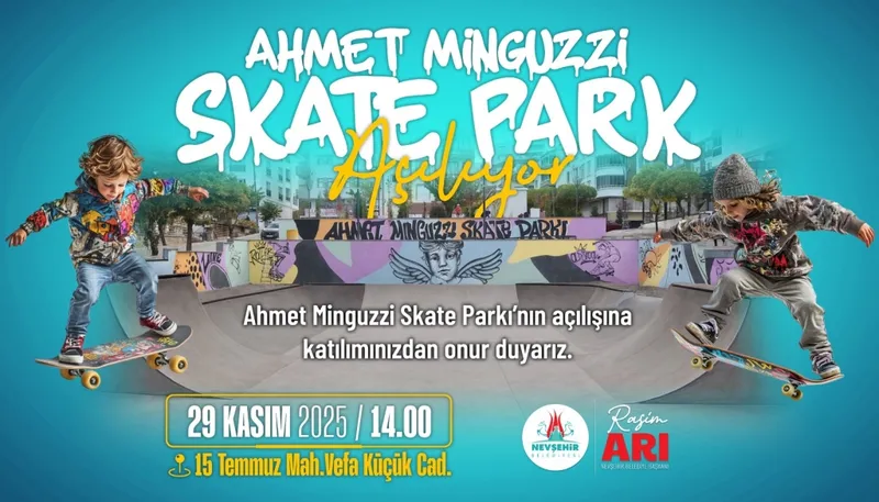 Ahmet Minguzzi Skate Parkı Nevşehir