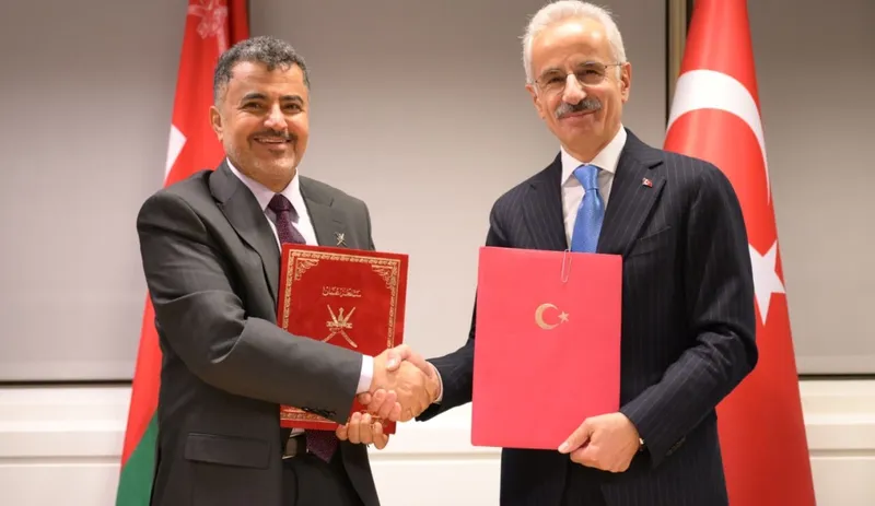Türkiye-Umman Ulaştırma ve Denizcilik Anlaşmaları İmzalandı