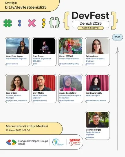 Devfest Denizli 2025 Merkezefendi