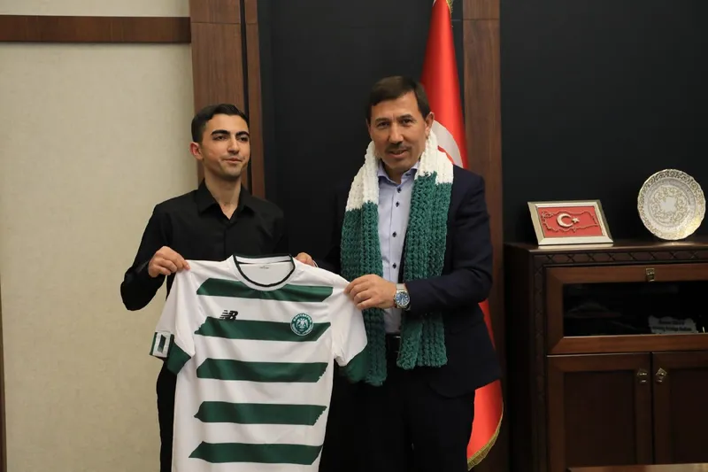 Karatay Özel Eğitim Meslek Okulu Öğrencilerinden Başkan Kılca