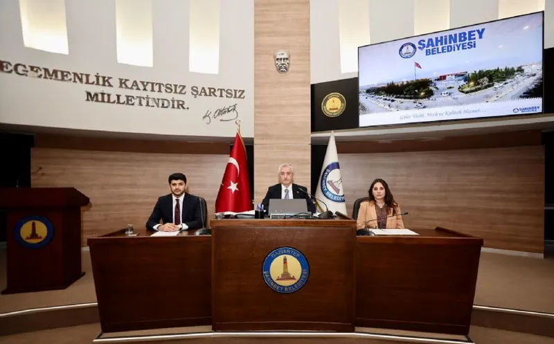 Şahinbey Belediye Meclisi Kasım Ayı Toplantısı Gerçekleştirildi