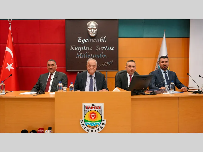 Tarsus Belediye Meclisi Kasım Ayı Toplantısını Tamamladı