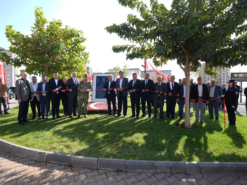 Şehit Eyyüp Uğurlu Parkı Dualarla Açıldı