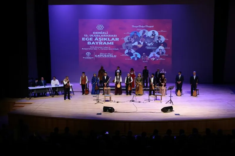 12. Uluslararası Ege Aşıklar Bayramı Denizli